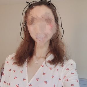 Cherry mini/midi dress